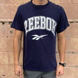 Vintage 90s Reebok spell out t-shirt